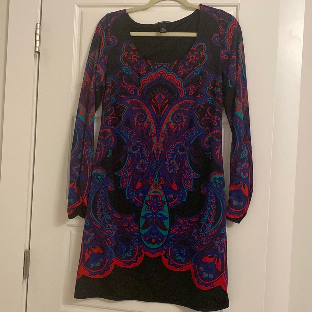 INC patterned dress